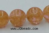 CLG608 16 inches 12mm round lampwork glass beads wholesale