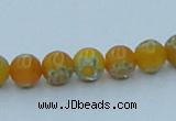 CLG623 10PCS 16 inches 6mm round lampwork glass beads wholesale