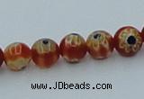 CLG626 10PCS 16 inches 6mm round lampwork glass beads wholesale