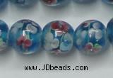 CLG752 15.5 inches 10mm round lampwork glass beads wholesale