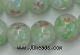 CLG760 15 inches 12mm round lampwork glass beads wholesale