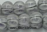 CLG776 14 inches 8*12mm rondelle lampwork glass beads wholesale