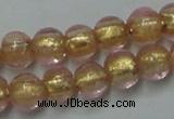 CLG830 12 inches 6mm round lampwork glass beads wholesale