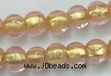 CLG834 15.5 inches 8mm round lampwork glass beads wholesale