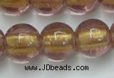 CLG841 15.5 inches 12mm round lampwork glass beads wholesale