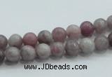 CLI51 15.5 inches 6mm round natural lilac jasper beads wholesale