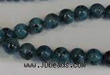 CLJ223 15.5 inches 8mm round dyed sesame jasper beads wholesale