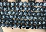 CLJ523 15.5 inches 4mm,6mm,8mm,10mm & 12mm round sesame jasper beads