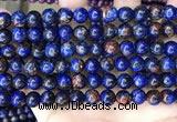 CLJ524 15.5 inches 4mm,6mm,8mm,10mm & 12mm round sesame jasper beads