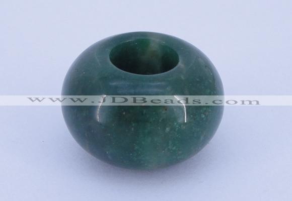 CLO06 19*30mm rondelle loose African jade gemstone beads wholesale