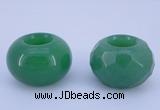 CLO22 19*30mm rondelle loose green aventurine gemstone beads wholesale