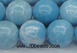 CLR606 15.5 inches 16mm round imitation larimar beads wholesale