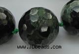 CLS18 15.5 inches 30mm faceted round large kambaba jasper beads