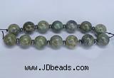 CLS201 7.5 inches 25mm round large Africa stone beads