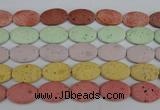 CLV305 15.5 inches 20*30mm oval lava beads wholesale