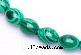 CMA27 15.5 inches 8*10mm rice imitate malachite beads Wholesale