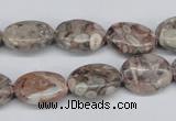 CMB16 15.5 inches 12*16mm oval natural medical stone beads