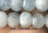 CME202 15.5 inches 7*9mm - 8*10mm pumpkin aquamarine beads