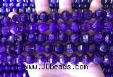 CME317 15.5 inches 8*10mm pumpkin amethyst gemstone beads