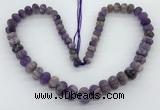 CME336 15 inches 6*8mm – 10*14mm pumpkin amethyst beads