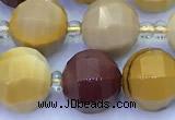 CME365 15 inches 10mm pumpkin mookaite beads