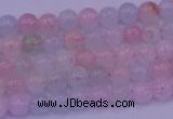 CMG140 15.5 inches 4mm round natural morganite gemstone beads