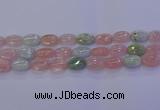 CMG239 15.5 inches 12*16mm oval morganite beads wholesale