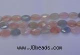 CMG267 15.5 inches 12*16mm faceted oval morganite beads