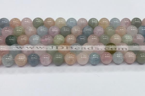 CMG393 15.5 inches 10mm round morganite gemstone beads