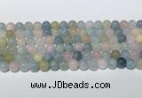 CMG441 15.5 inches 8mm round morganite gemstone beads wholesale