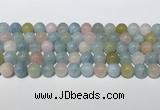 CMG443 15.5 inches 12mm round morganite gemstone beads wholesale