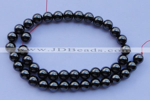 CMH11 16 inches 12mm round magnetic hematite beads Wholesale