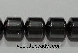 CMH122 15.5 inches 8*8mm tyre magnetic hematite beads