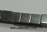 CMH160 15.5 inches 6*6mm cube magnetic hematite beads wholesale