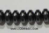 CMH167 15.5 inches 5*8mm rondelle magnetic hematite beads