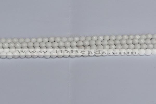 CMJ02 15.5 inches 6mm round Mashan jade beads wholesale