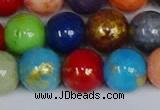 CMJ1013 15.5 inches 10mm round mixed Mashan jade beads wholesale