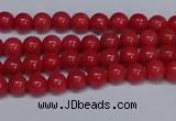 CMJ106 15.5 inches 4mm round Mashan jade beads wholesale