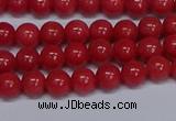 CMJ107 15.5 inches 6mm round Mashan jade beads wholesale