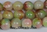 CMJ1076 15.5 inches 8mm round jade beads wholesale