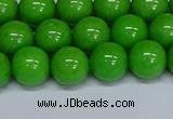 CMJ116 15.5 inches 10mm round Mashan jade beads wholesale