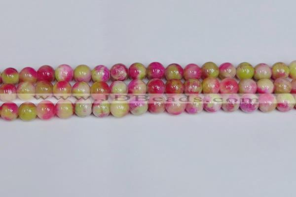 CMJ1161 15.5 inches 8mm round jade beads wholesale