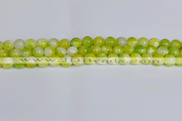 CMJ1206 15.5 inches 8mm round jade beads wholesale