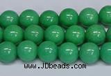 CMJ129 15.5 inches 8mm round Mashan jade beads wholesale