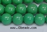 CMJ131 15.5 inches 12mm round Mashan jade beads wholesale