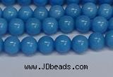 CMJ135 15.5 inches 6mm round Mashan jade beads wholesale