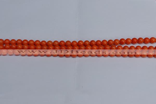 CMJ142 15.5 inches 6mm round Mashan jade beads wholesale