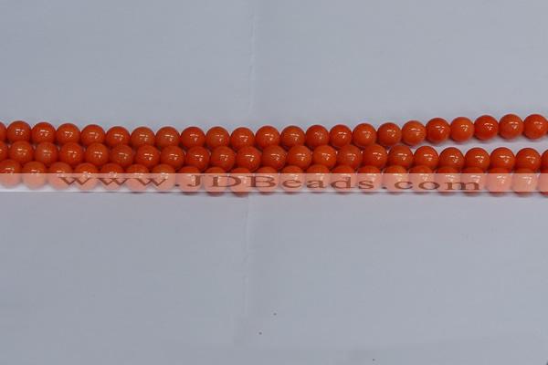 CMJ143 15.5 inches 8mm round Mashan jade beads wholesale