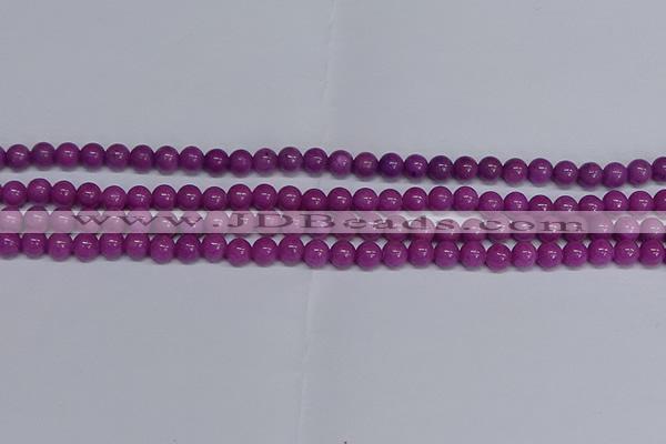 CMJ163 15.5 inches 6mm round Mashan jade beads wholesale