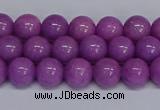 CMJ164 15.5 inches 8mm round Mashan jade beads wholesale